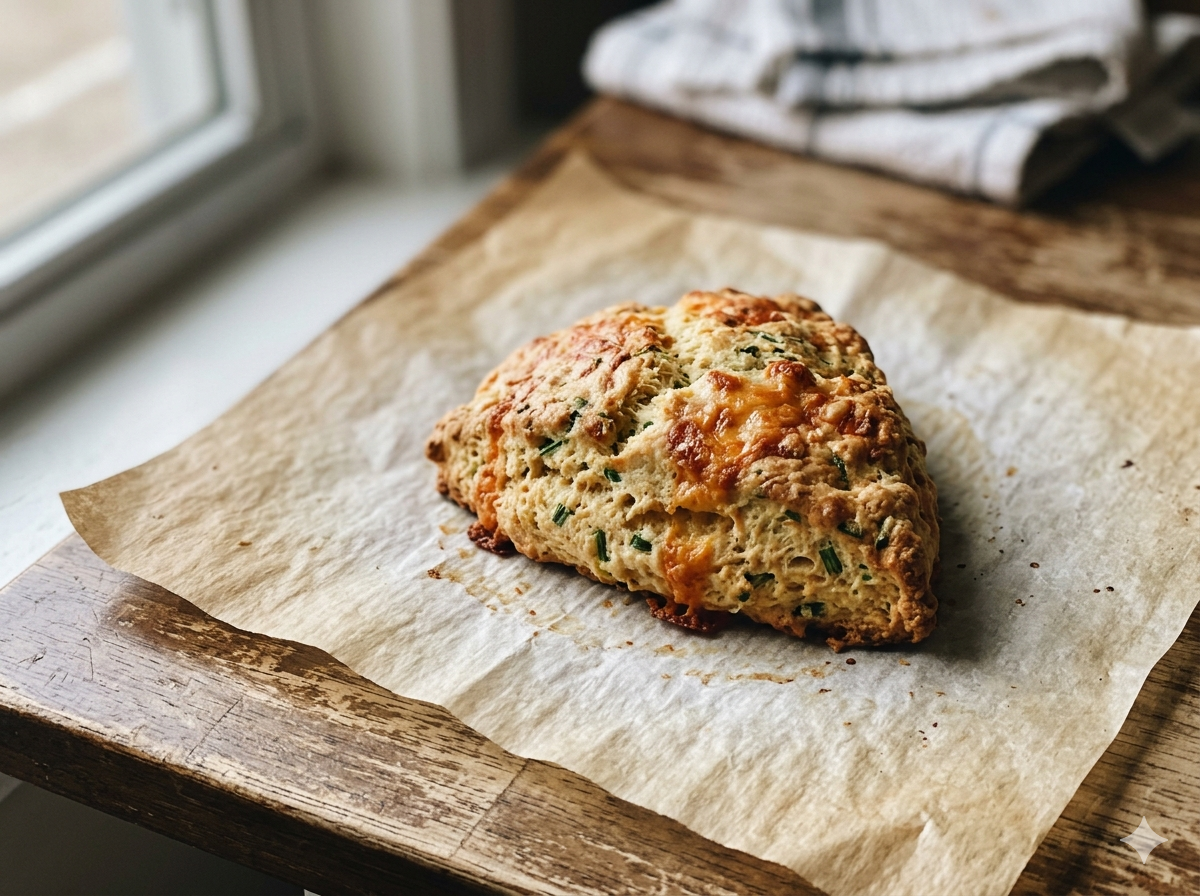 Cheddar & Chive Scone
